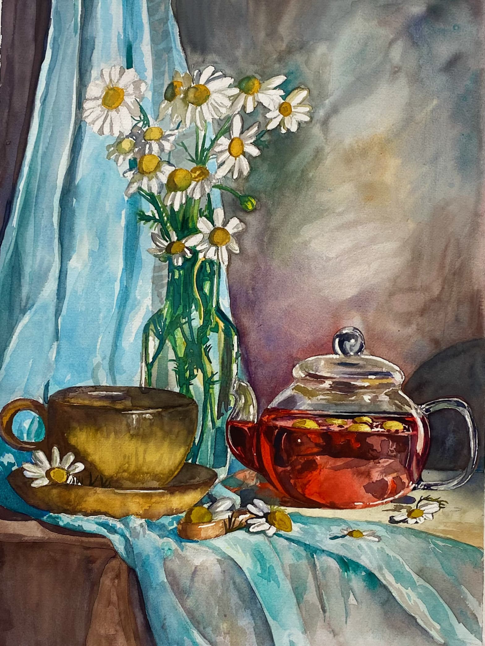 Artist at Work - Watercolor Process